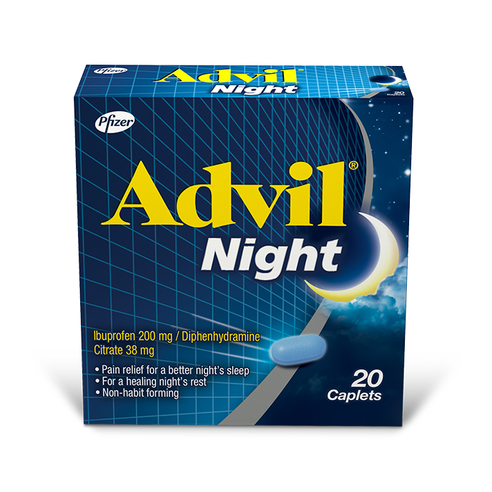 Buy Advil Night Caplets 20's online at best price in the UAE Life